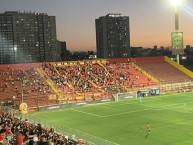 Foto: "Union española furia roja vs tanos fecha 4 2024" Barra: Fúria Roja • Club: Unión Española • País: Chile