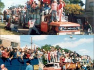 Foto: "1992 Caravana de la Hinchada" Barra: La Banda Descontrolada • Club: Los Andes
