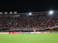 Foto: "LGARS // Santa Fe vs Pasto - Liga Betplay 2023-1" Barra: La Guardia Albi Roja Sur • Club: Independiente Santa Fe