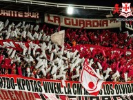 Foto: "LGARS // Santa Fe vs nacional - Liga Betplay 2023-1" Barra: La Guardia Albi Roja Sur • Club: Independiente Santa Fe • País: Colombia