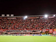 Foto: "LGARS // Santa Fe vs cali - Octavos de Final Copa Betplay 2023" Barra: La Guardia Albi Roja Sur • Club: Independiente Santa Fe