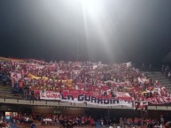 Foto: "LGARS en Medellín 2024" Barra: La Guardia Albi Roja Sur • Club: Independiente Santa Fe