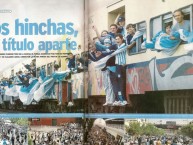 Foto: "Tren rumbo a Quilmes" Barra: La Guardia Imperial • Club: Racing Club