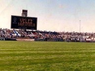 Foto: "Velez 2 belgrano 1 en Cordoba Clausura 1996" Barra: La Pandilla de Liniers • Club: Vélez Sarsfield