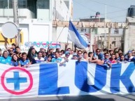 Foto: "Sangre Toluka" Barra: La Sangre Azul • Club: Cruz Azul • País: México