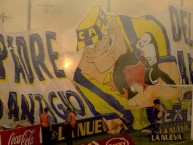 Foto: "El padre más antiguo del fútbol argentino" Barra: Los Guerreros • Club: Rosario Central
