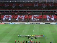 Foto: "Mosaico Copa Libertadores 08/03/2017 Estádio Maracanã" Barra: Nação 12 • Club: Flamengo