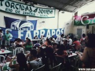 Foto: "Os Farrapos presente na festa de aniversário da Garra Tricolor do Fluminense" Barra: Os Farrapos • Club: São José