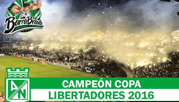 Atlético Nacional Campeón Copa Libertadores 2016
