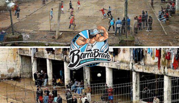 Clásico Grêmio x Internacional Presídio Central, Porto Alegre (Considerada la peor prisión de Brasil)
