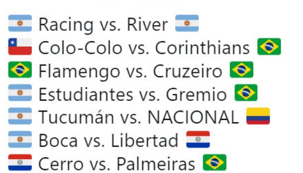 Copa Libertadores 2018 - Octavos de Final