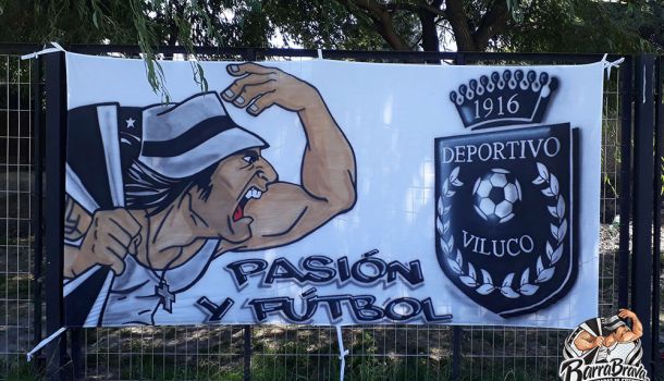 ESPECTACULAR TRAPO BARRA BRAVA basado en nuestro sitio. Club Deportivo Viluco - Comuna Buin - Chile