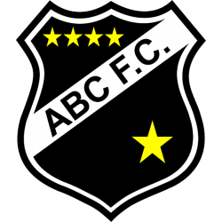 Trapos de la barra brava Movimento 90 y hinchada del club de fútbol ABC de Brasil