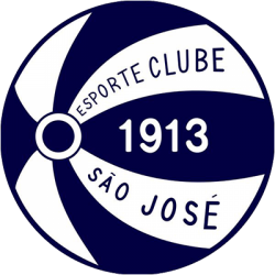 Fanatica recientes de la barra brava Os Farrapos y hinchada del club de fútbol São José de Brasil