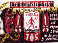 Desenho - Diseño - Arte - Dibujo de la Barra: Baron Rojo Sur • Club: América de Cáli • País: Colombia