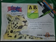 Desenho - Diseño - Arte - Dibujo de la Barra: Fortaleza Leoparda Sur • Club: Atlético Bucaramanga
