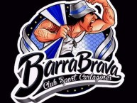 Desenho - Diseño - Arte - Dibujo de la Barra: Fuerza Azul • Club: Cartaginés