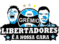 Desenho - Diseño - Arte - "Libertadores é a nossa cara" Dibujo de la Barra: Geral do Grêmio • Club: Grêmio