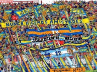 Desenho - Diseño - Arte - Dibujo de la Barra: La 12 • Club: Boca Juniors