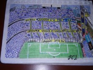 Desenho - Diseño - Arte - "CABJ" Dibujo de la Barra: La 12 • Club: Boca Juniors • País: Argentina