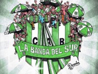 Desenho - Diseño - Arte - Dibujo de la Barra: La Banda del Sur • Club: Banfield