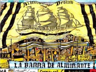 Desenho - Diseño - Arte - "Autor:Tomas Castellani" Dibujo de la Barra: La Banda Monstruo • Club: Almirante Brown