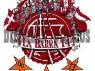 Desenho - Diseño - Arte - Dibujo de la Barra: La Barra 14 • Club: Lanús