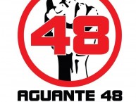 Desenho - Diseño - Arte - "AGUANTE 48 SUR" Dibujo de la Barra: La Guardia Albi Roja Sur • Club: Independiente Santa Fe