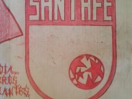 Desenho - Diseño - Arte - "SANTA FE AMOR ETERNO" Dibujo de la Barra: La Guardia Albi Roja Sur • Club: Independiente Santa Fe