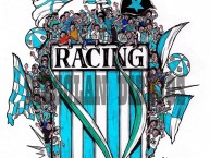 Desenho - Diseño - Arte - Dibujo de la Barra: La Guardia Imperial • Club: Racing Club