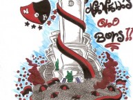 Desenho - Diseño - Arte - Dibujo de la Barra: La Hinchada Más Popular • Club: Newell's Old Boys