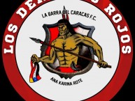 Desenho - Diseño - Arte - Dibujo de la Barra: Los Demonios Rojos • Club: Caracas