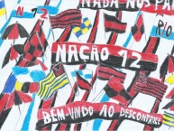 Desenho - Diseño - Arte - Dibujo de la Barra: Nação 12 • Club: Flamengo