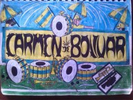 Desenho - Diseño - Arte - Dibujo de la Barra: Rebelión Auriverde Norte • Club: Real Cartagena