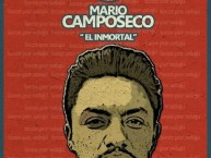 Desenho - Diseño - Arte - "Mario Camposeco El Inmortal" Dibujo de la Barra: Sexto Estado • Club: Xelajú • País: Guatemala