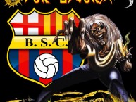 Desenho - Diseño - Arte - "Sur Oscura Rock" Dibujo de la Barra: Sur Oscura • Club: Barcelona Sporting Club