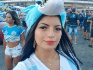 Hincha - Tribunera - Chica - Fanatica de la Barra: Alma Celeste • Club: Paysandu