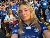 Hincha - Tribunera - Chica - "@valentinamunoz_21" Fanatica de la Barra: Comandos Azules • Club: Millonarios