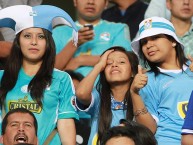 Hincha - Tribunera - Chica - Fanatica de la Barra: Extremo Celeste • Club: Sporting Cristal • País: Peru
