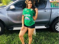 Hincha - Tribunera - Chica - Fanatica de la Barra: Fúria Verde • Club: Marathón