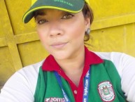 Hincha - Tribunera - Chica - Fanatica de la Barra: Fúria Verde • Club: Marathón • País: Honduras