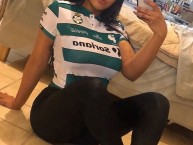 Hincha - Tribunera - Chica - Fanatica de la Barra: La Komún • Club: Santos Laguna