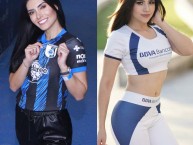 Hincha - Tribunera - Chica - Fanatica de la Barra: La Resistencia Albiazul • Club: Querétaro • País: México