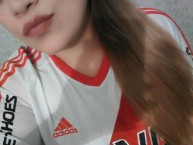 Hincha - Tribunera - Chica - "De la cuna al cajonðŸ’•" Fanatica de la Barra: Los Borrachos del Tablón • Club: River Plate