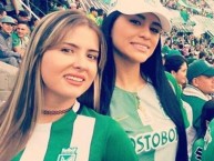 Hincha - Tribunera - Chica - Fanatica de la Barra: Los del Sur • Club: Atlético Nacional