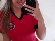 Hincha - Tribunera - Chica - Fanatica de la Barra: Xavante • Club: Brasil de Pelotas • País: Brasil
