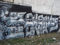Mural - Graffiti - Pintada - "Los Cuervos de la via" Mural de la Barra: Agrupaciones Unidas • Club: Central Norte de Salta