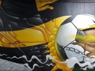Mural - Graffiti - Pintada - Mural de la Barra: Al Hueso Pirata • Club: Coquimbo Unido