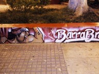 Mural - Graffiti - Pintadas - "Mural de la Lepra Buga 1998 Facción de Barón Rojo Sur" Mural de la Barra: Baron Rojo Sur • Club: América de Cáli • País: Colombia