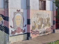 Mural - Graffiti - Pintadas - Mural de la Barra: Barra Fuerte • Club: Patronato • País: Argentina
